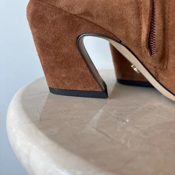 Sam Edelman cognac suede knee-high boots - Picture 7 of 8